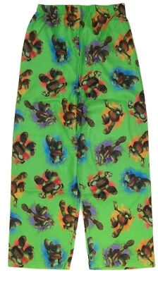 Teenage Mutant Ninja Turtles Boys Size 6/8  Flannel Sleep Pants NWT   Green - Image 1 of 2