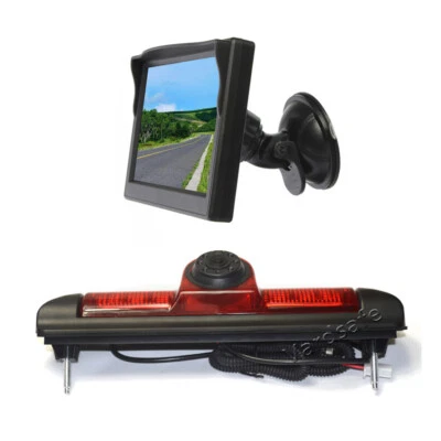 Reverse Camera & Suction Cup Rear View Monitor for Fiat Ducato / Peugeot Boxer - Image 1 of 4