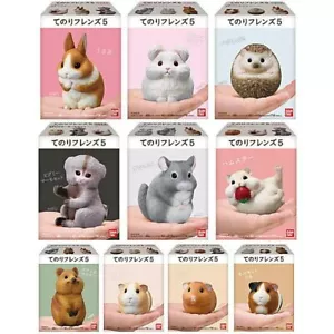 Tenori Friends 5 x all 10P set mini figure animal Bandai Hand - Picture 1 of 3