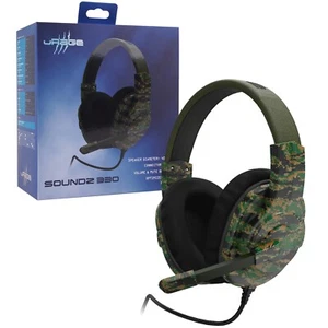 uRage Gaming USB Headset Gamer Kopfhörer Mikrofon Fernbedienung für Sony PS5 PS4 - Bild 1 von 8