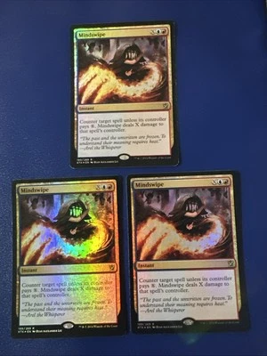 Mindswipe Foil X3 Khans Of Tarkir LP Condition See Pics Front/Back - Image 1 of 4