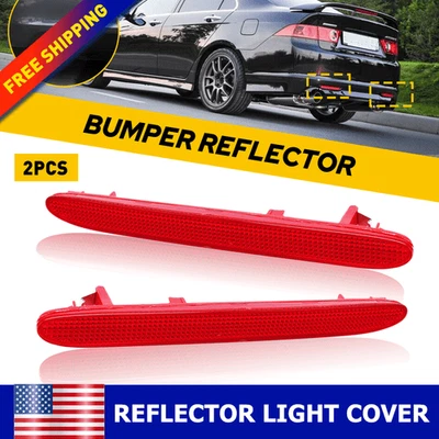 Luz reflectora parachoques trasero roja izquierda+derecha para Honda Element 2009 2010 2011 Foto 1 de 4