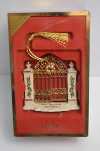 Lenox Annuale 2004 Primo Anno nella Nuova Casa Decorazione Albero di Natale Nuovo con scatola - Foto 1 di 12