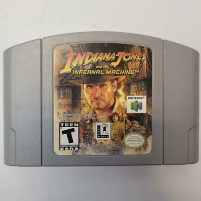 Nintendo 64 Game: Indiana Jones and the Infernal Machine | Grade B - Image 1 of 3