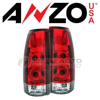 AnzoUSA Tail Light Set for 1988-1989 GMC R2500 - Electrical Lighting Body au Foto 1 de 4