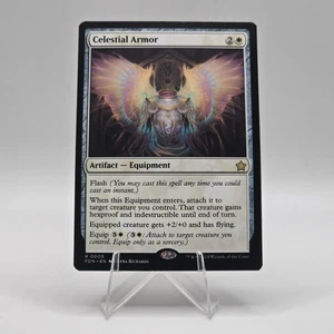 Celestial Armor - FDN #5 Rare - NM / Mint Foundations Single - Picture 1 of 3