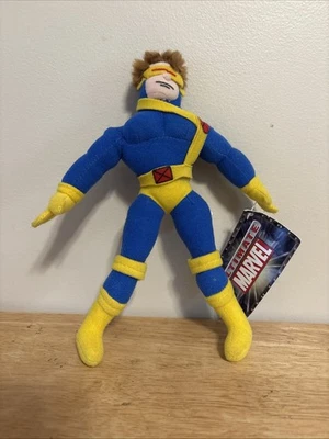 Ultimate Marvel Cyclops 10" Plush New W/ Tag Very Nice Clean See Pics Rare 2001 - Image 1 of 4