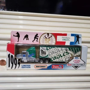 Matchbox Limited Edition 1995 1/80 NFL Philadelphia Eagles Truck Nu in VGood Box - Bild 1 von 5