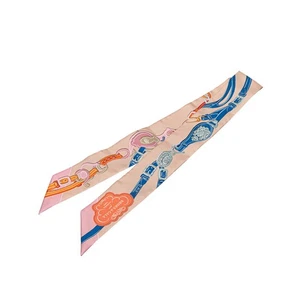 HERMES Twilly Brides de Gala Applikation Piqué Schal Damen 【Gebraucht】 - Bild 1 von 5