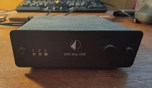 Pro-Ject DAC Box USB tarjeta de sonido externa convertidor D/A DAC negro - Imagen 1 de 4