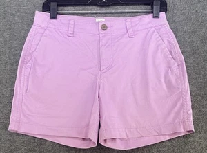 Gap Women’s Size 0 City Short Khakis Stretch Pink Chino Shorts - Picture 1 of 19