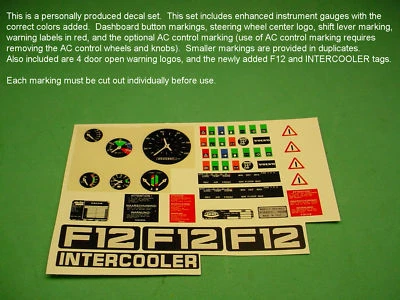 JUEGO DE CALCOMANÍAS SUPLEMENTARIAS PARA CAMIÓN VOLVO POCHER 1/8 K79/K87 Foto 1 de 4