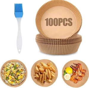 100 pz. Fodere carta monouso friggitrice ad aria antiaderenti - Foto 1 di 8