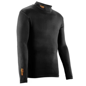 SCRUFFS PRO ACTIVE THERMAL TOP BLACK X-LARGE BASELAYER T51372 - Picture 1 of 2