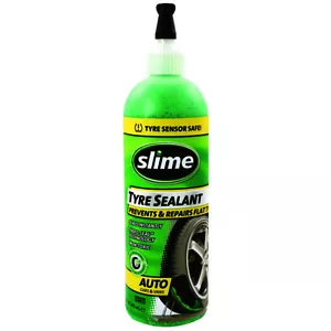 Slime Tyre Sealant Repair 473ml Car Van Puncture Flat Tubeless Tyres SDS-500/06 - Picture 1 of 3