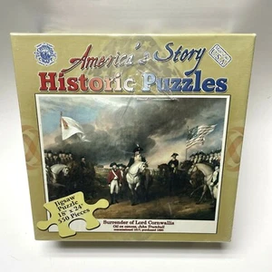 NEW Americas Story Historic 550pc Surrender of Lord Cornwallis Jigsaw Puzzle - Picture 1 of 2