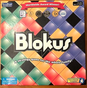 BLOKUS Strategy Game by Educational Insights. 2005 - 13” version. 100% COMPLETE! - Picture 1 of 5