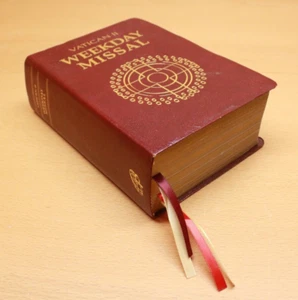 Vatikanisches Konzil Wochentag Messbuch von Töchtern des heiligen Paulus; - Good Leatherflex 2002 - Bild 1 von 16