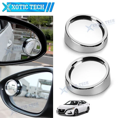 2x Side Rearview Blind Spot Mirror Wide Angle Convex For Nissan Altima 2000-2021 - Image 1 of 4