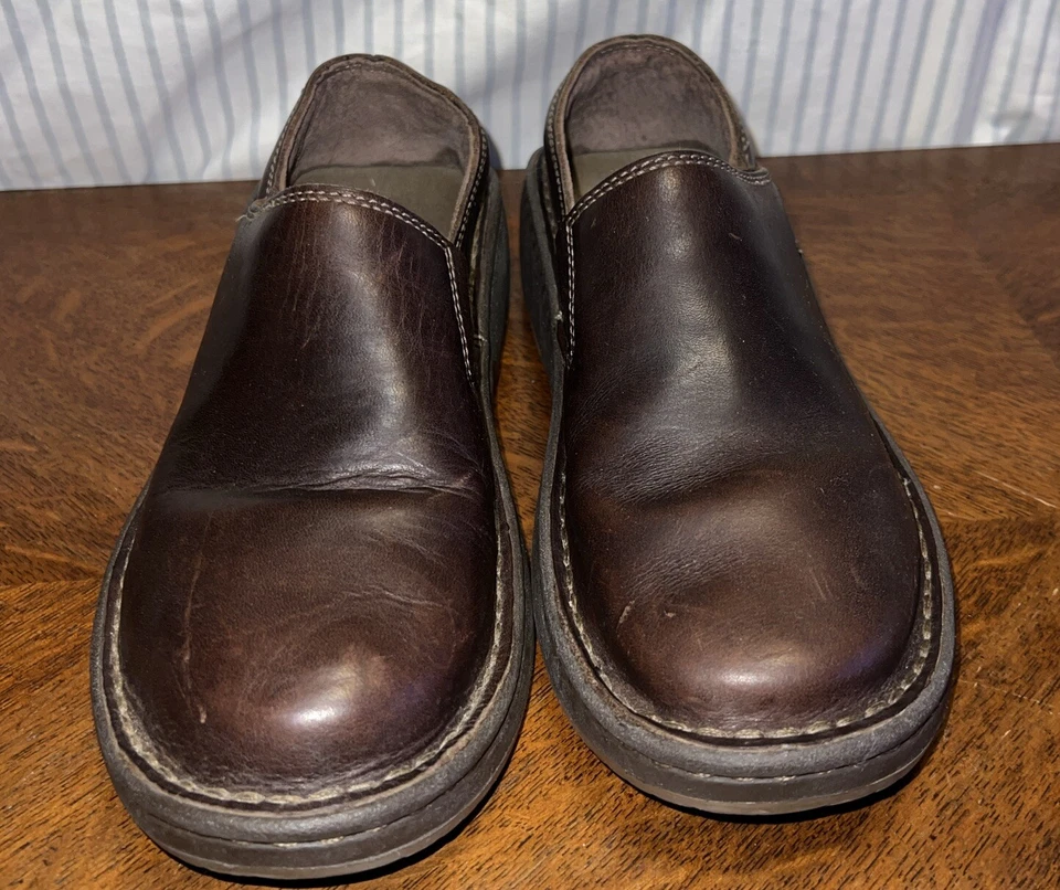 Zapatos de cuero marrón CHACO sin cordones suelas Vibram para mujer talla 8 Foto 1 de 4