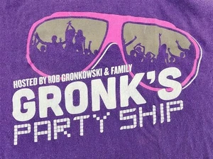 Camicia Rob Gronkowski donna media Gronk's Party Ship canotta senza maniche adulto A07 - Foto 1 di 11