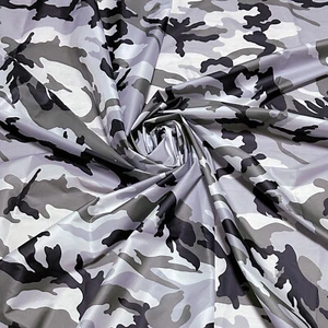 Lightweight 50D Poly DWR Digital Camouflage Woodland Fabric Outdoor Jacket 58"w - Picture 1 of 83