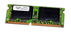 128 MB SO-DIMM 144-pin SD-RAM PC-100 CL2 Laptop-Memory (Topless Ikarus1) - Imagen 1 de 2