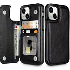 iPhone 14 Plus Case Wallet Case Cover with Card Holder Slot Shockproof Case Flip