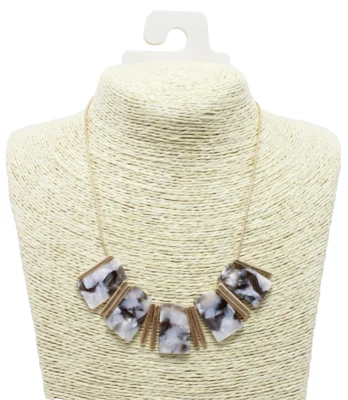 Nuevo collar Banana Republic oro discreto declaración $39.99 etiquetas #N0034 Foto 1 de 3