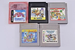 Lot of 5 Nintendo Gameboy Cartridge Kirby Mario Bomberman GB GBC - Picture 1 of 8