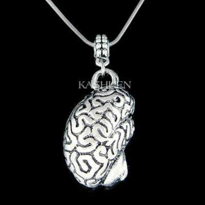 Grande 3D Umano Cervello Neuroscience Neurologia Analisi Psichiatra Collana Gift - Immagine 1 di 4