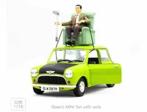 Tiny 1/18 MINI Cooper Set ATC18052 Mr.Bean's Green with doll Diecast Model Car - Picture 1 of 9