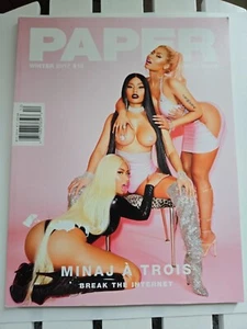 NICKI MINAJ PAPER MAGAZINE - WINTER 2017 - MINAJ A TROIS - Picture 1 of 6