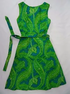 Vestido vintage Saks Fifth Avenue falda completa de lana cremallera trasera para mujer talla S - Imagen 1 de 12