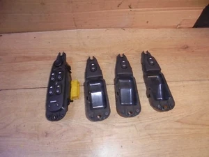 JAGUAR S TYPE 2001 DRIVER FRONT 4 WAY AND MIRROR & 3 SINGLE TYPE WINDOW SWITCHES - Picture 1 of 3