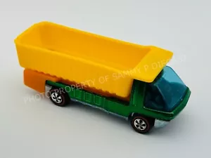 Hot Wheels Redline DUMP TRUCK Green Dark Interior Heavyweights Very Nice !!! - Picture 1 of 5