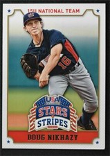 2015 USA Baseball Stars and Stripes #35 Doug Nikhazy - NM-MT