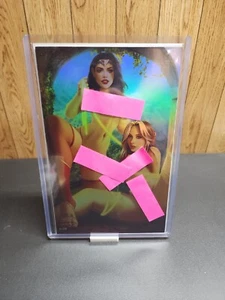 Power Hour #2 Preview Gone Rogue Wonder Woman Naughty Tless/Thong 4/20 - Picture 1 of 2