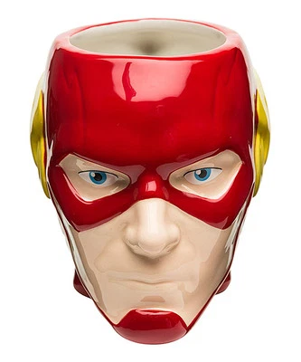 SILVER BUFFALO DC COMICS FLASH 13oz Molded Ceramic Mug