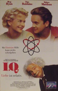 I.Q. - Liebe ist relativ - Tim Robbins Meg Ryan Walter Matthau - (VHS Cassette - Bild 1 von 3