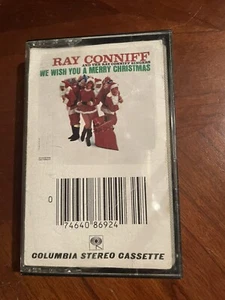 We Wish You a Merry Christmas Ray Conniff & Singers Cassette Tape Vintage - Picture 1 of 2