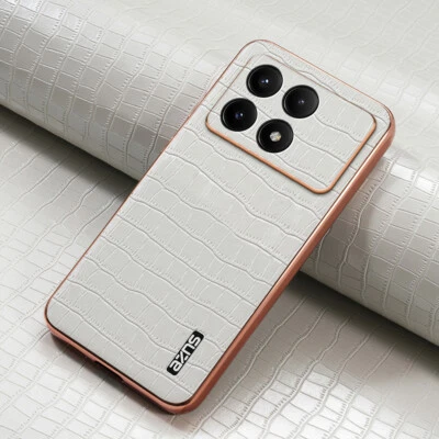 PU Hybrid Case Cover For Xiaomi 14T Poco F6 M6 X6 13T Redmi Note 14 Pro Plus 13 - Image 1 of 4