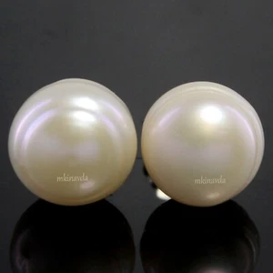 Perla natural del Mar del Sur de Filipinas oro 8,00 mm perla de los mares del... - Imagen 1 de 6