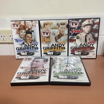 The Andy Griffith Show, Classic Show's DVD Volumes 1 2 3 4 and 5 - All Regions - Image 1 of 4