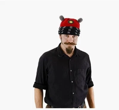 Gorro ELOPE Doctor Who Dalek ROJO UNISEX sombrero toque Foto 1 de 2