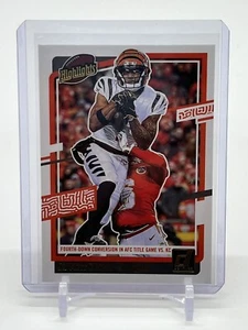 2023 Panini Donruss Football Ja'Marr Chase Highlights #H-JMC Cincinnati Bengals - Picture 1 of 2