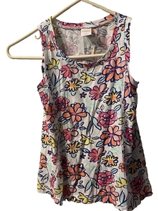 Gymboree Girls Multi Colored Tank Sleeveless Floral Tunic Size 7 NWOT - Picture 1 of 5
