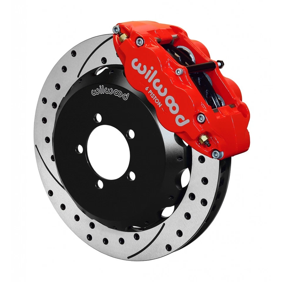 Wilwood For Toyota/Scion FRS 2012-Up Brake Kit Front Hat Kit 12.88 Inches Drill Foto 1 de 4