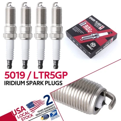 8x Iridium Spark Plugs For Chevrolet Equinox 2010-2017 2.4L L4 OEM Quality NEW - Image 1 of 4