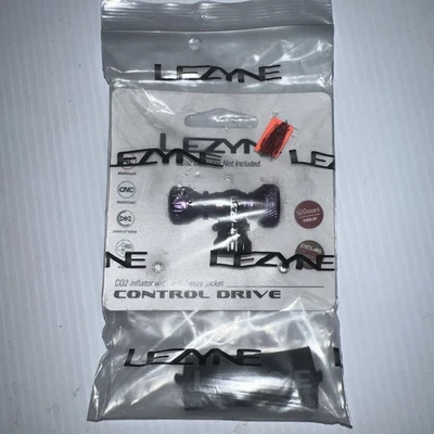 Inflador de CO2 Lezyne con chaqueta anticongelante. Control Drive púrpura nuevo Foto 1 de 4